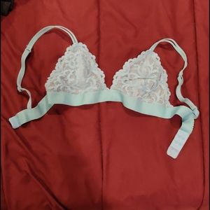 F21 blue lace bralette